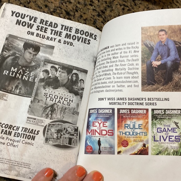 James Dashner- “The Maze Runner” (Book 1)used - Picture 7 of 7